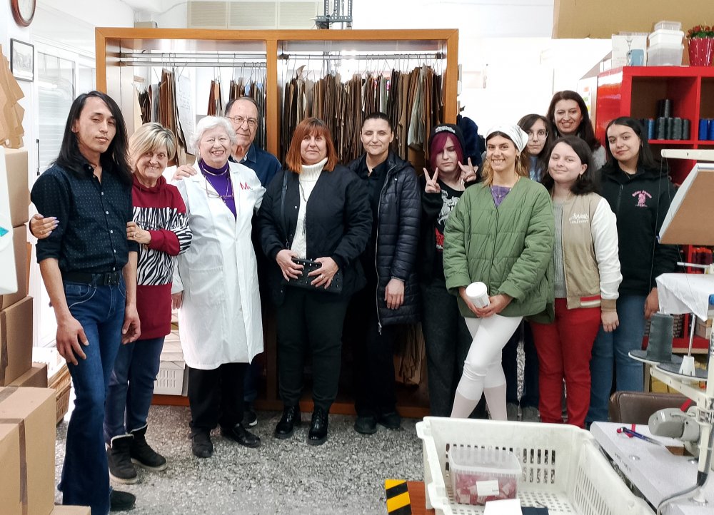 Εκπαιδευτική επίσκεψη  σε Βιοτεχνίες Ενδυμάτων της περιοχής μας, για την Ειδικότητα ‘Σχεδίαση & Παραγωγή Ενδυμάτων’ της ΙΣΑΕΚ Δήμου Βόλου