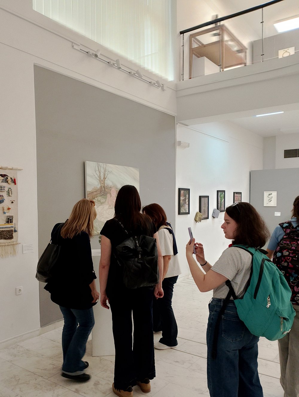 Εκπαιδευτική επίσκεψη Σπουδαστών της ΙΣΑΕΚ Δήμου Βόλου σε εικαστικές εκθέσεις της Πόλης μας